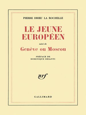 cover image of Le Jeune européen / Genève ou Moscou